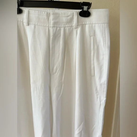 NWOT - The Way High Cotton Pants in White - Size 10R - Picture 7 of 8